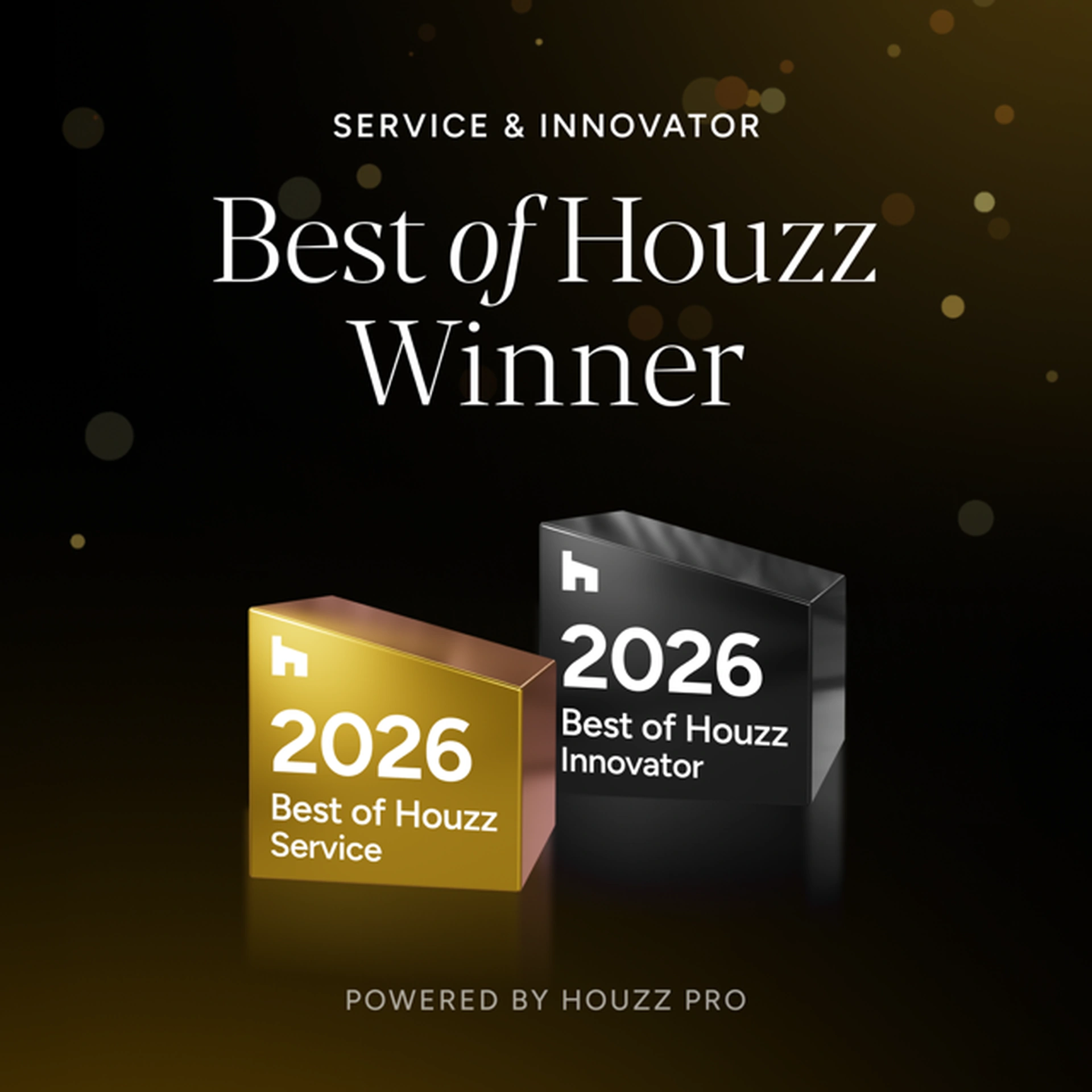 2026 Best of Houzz Service and Innovator award winner